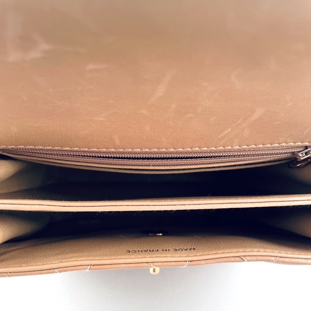 SOLD - Chanel Vintage Diana Lambskin Shoulder Bag - Picture 14 of 16